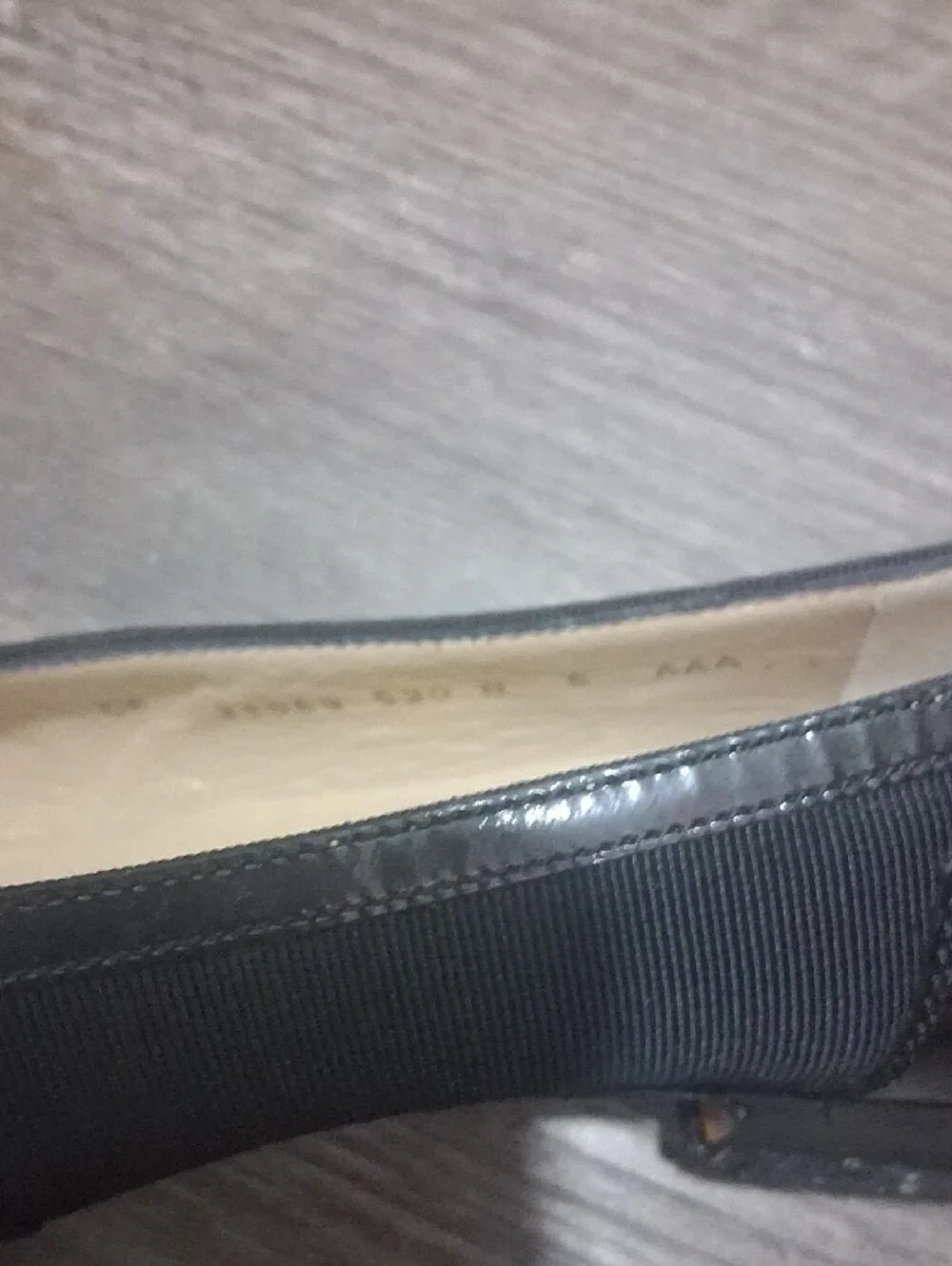Salvatore Ferragamo Size 6 Black Square-Toe Ballet Flats